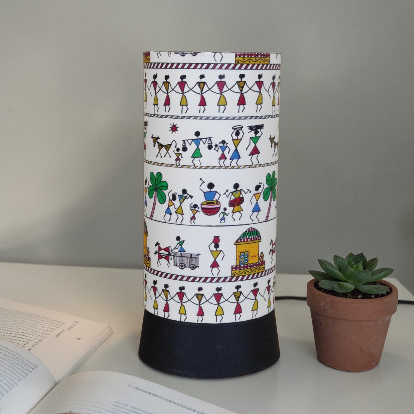 A-16 Warli Tales Table Lamp