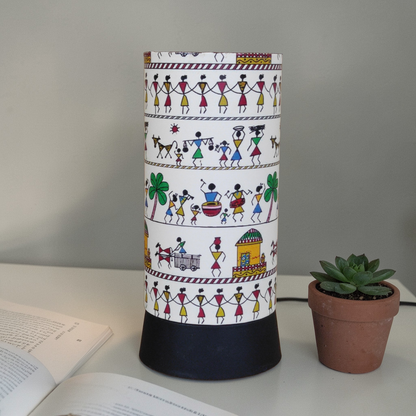 A-16 Warli Tales Table Lamp