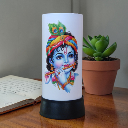 RK-1 Krishna Portrait Table Lamp