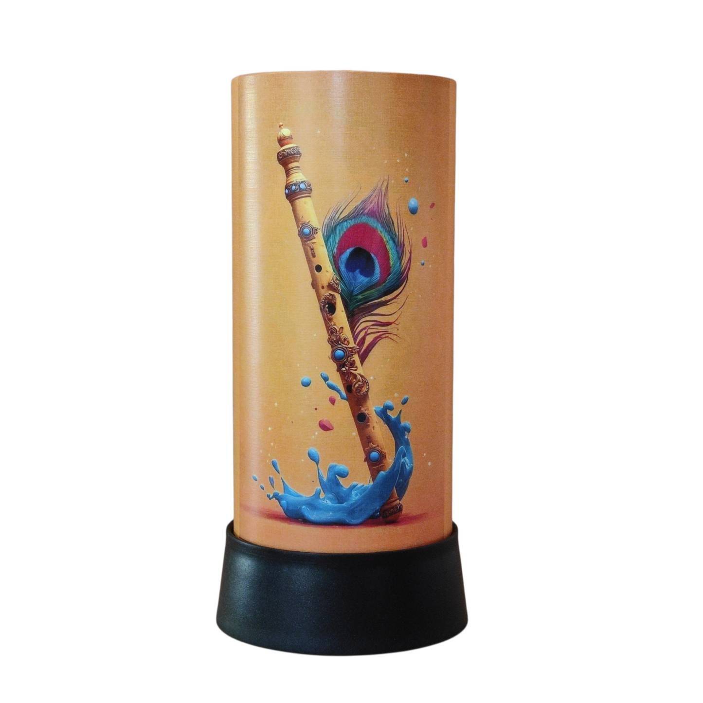 RK-4 Peacock Plume Table Lamp