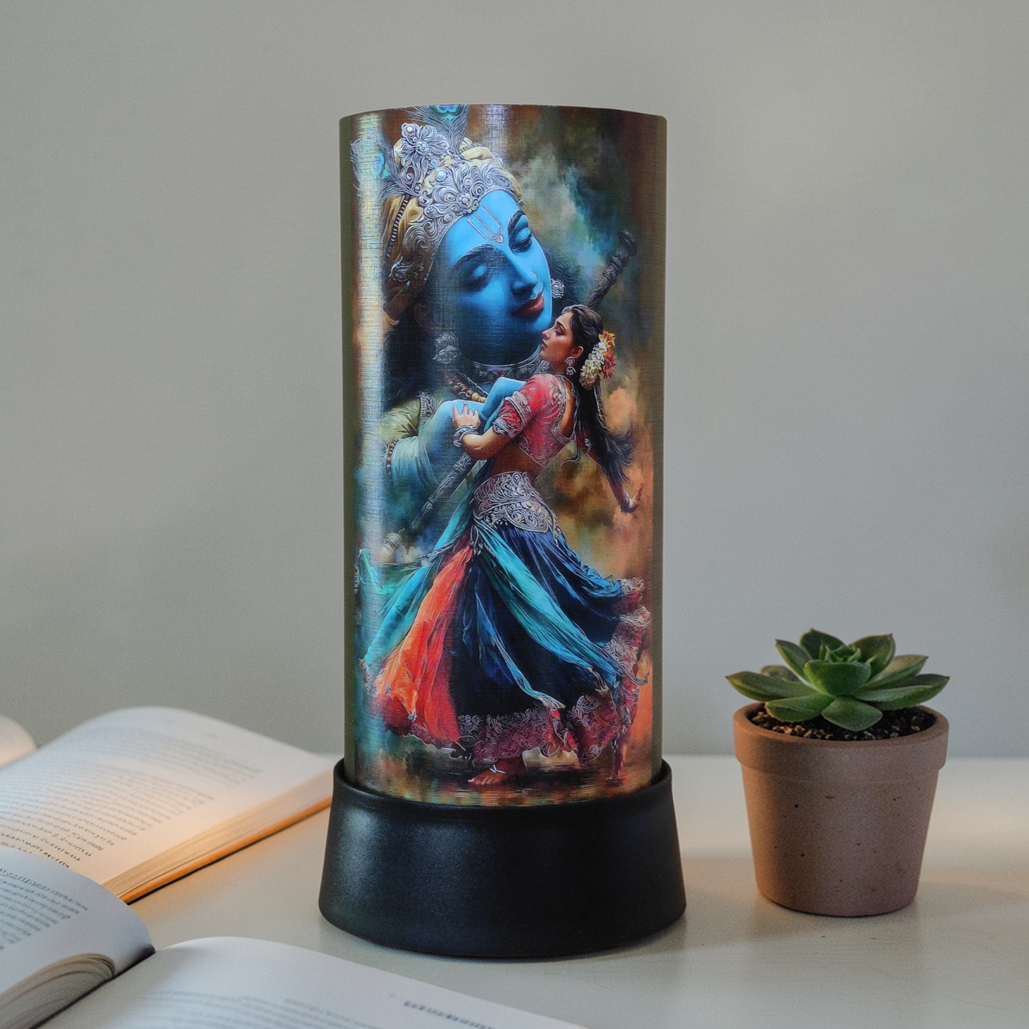 RK-8 Radha Krishna Table Lamp