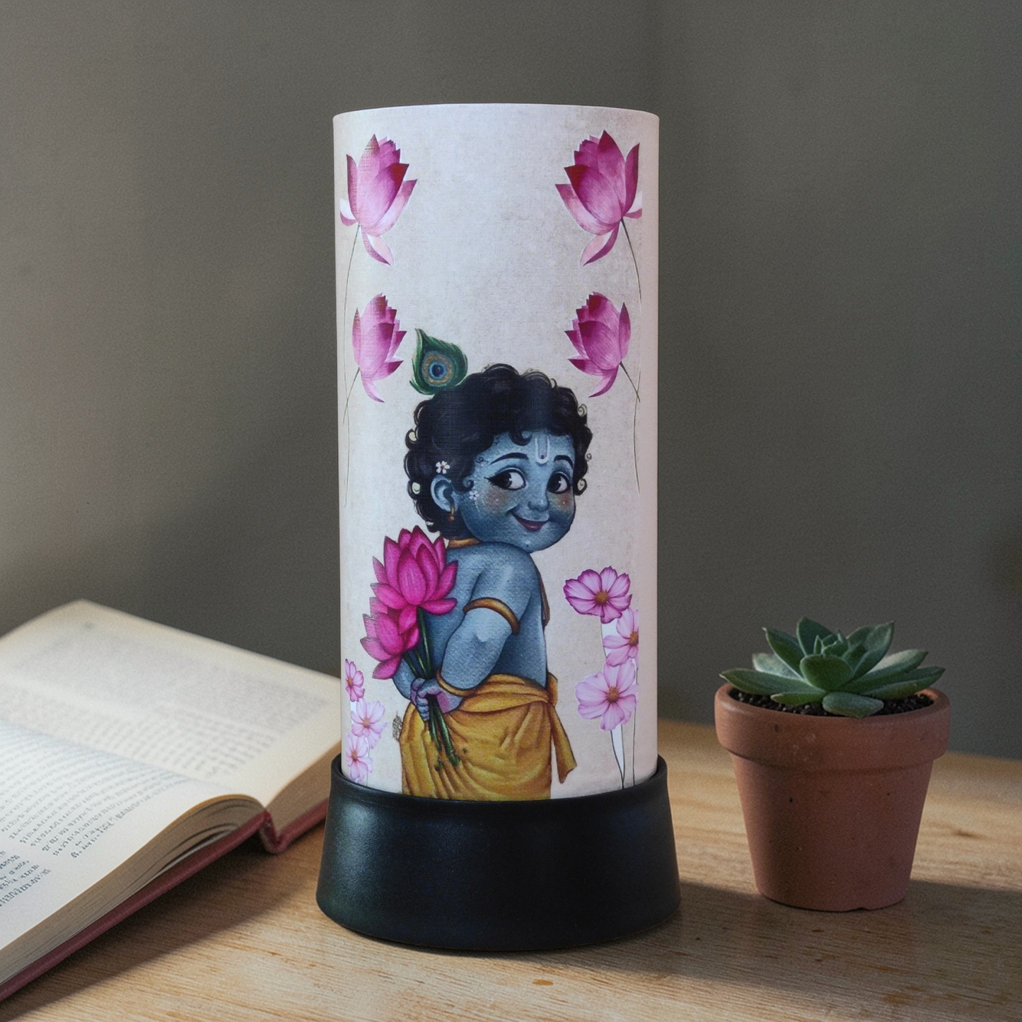 RK-9 Makhan Chor Kanha Table Lamp