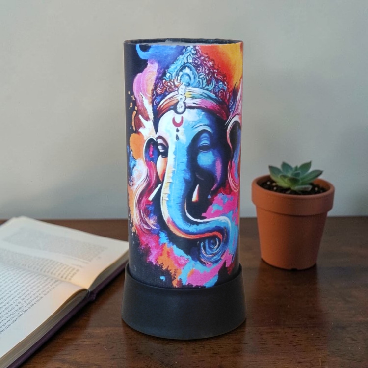 G-8 Vivid Ganesha Table Lamp